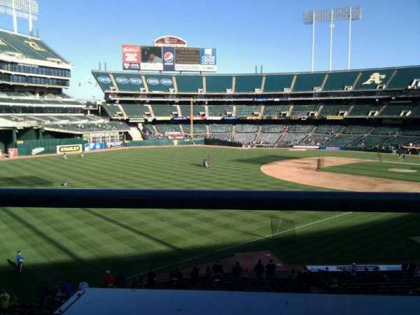 Oakland Coliseum, section: 229, row: 1, seat: 16