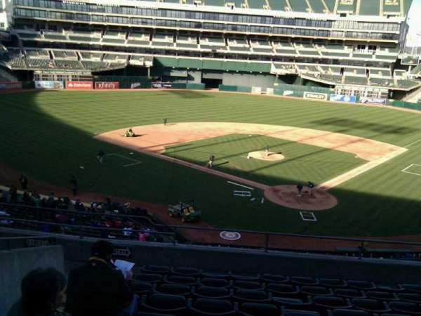 Oakland Coliseum, section: 218, row: 9, seat: 20