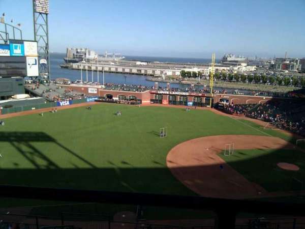 Oracle Park, section: VR326, row: 00, seat: 6