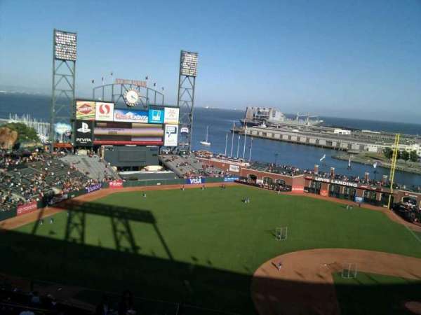 Oracle Park, section: VR324, row: 12, seat: 16