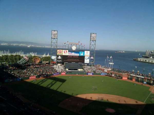 Oracle Park, section: VR319, row: 15, seat: 6