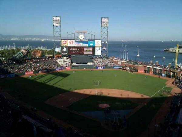 Oracle Park, section: VR317, row: 8, seat: 20