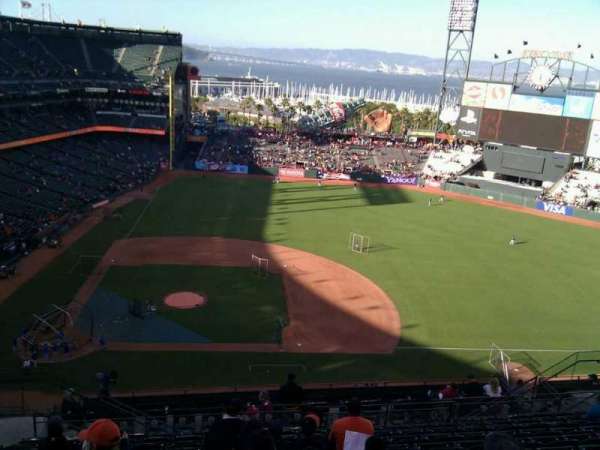 Oracle Park, section: VR308, row: 12, seat: 19