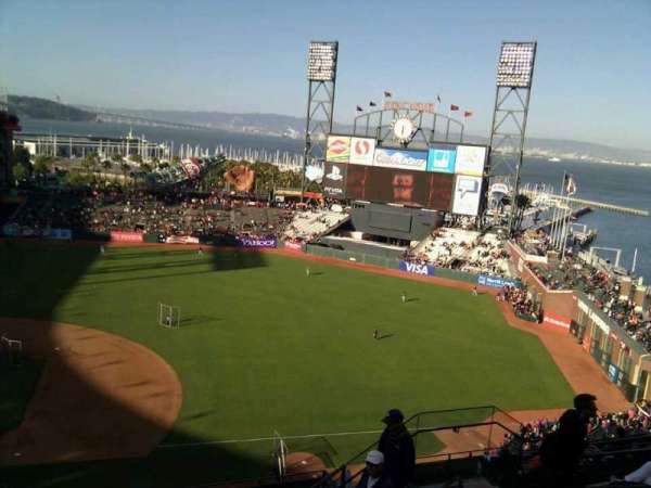Oracle Park, section: VR307, row: 7, seat: 9