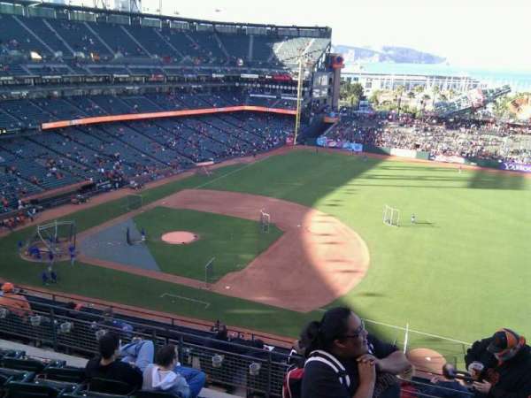 Oracle Park, section: VR305, row: 5, seat: 3