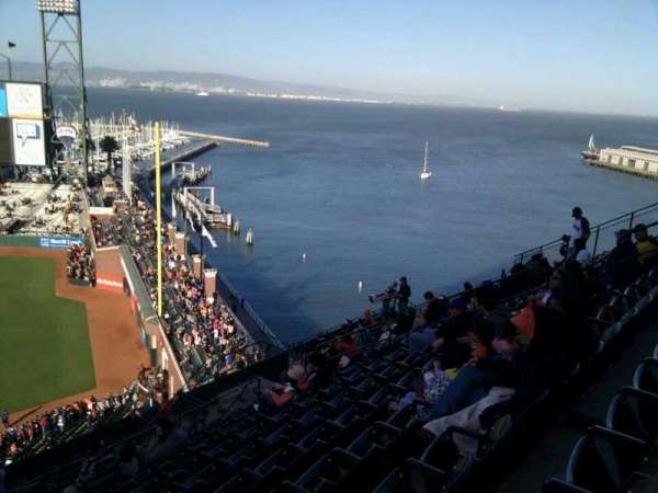 Oracle Park, section: VR304, row: 10, seat: 17
