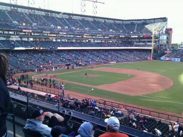 Oracle Park, section: 204, row: d, seat: 11