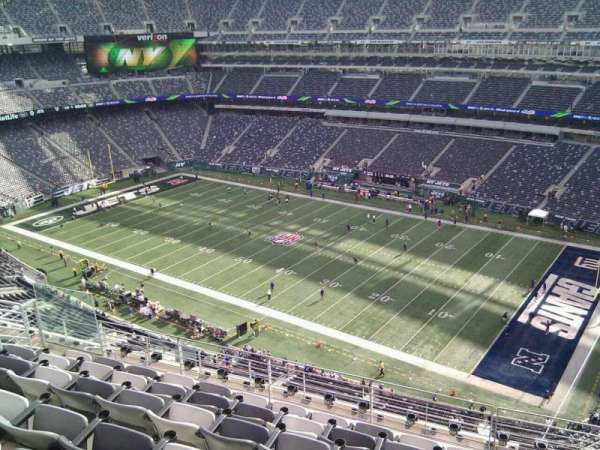 MetLife Stadium, section: 309, row: 11, seat: 9