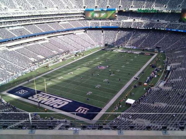 MetLife Stadium, section: 347, row: 10, seat: 8