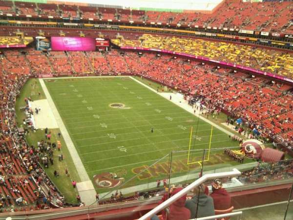 Northwest Stadium, section: 417, row: 6, seat: 7