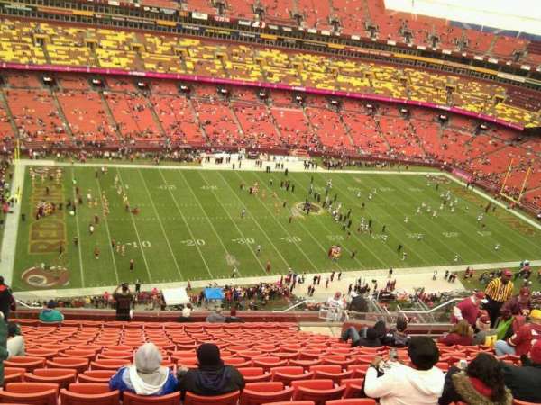 Northwest Stadium, section: 404, row: 18, seat: 15