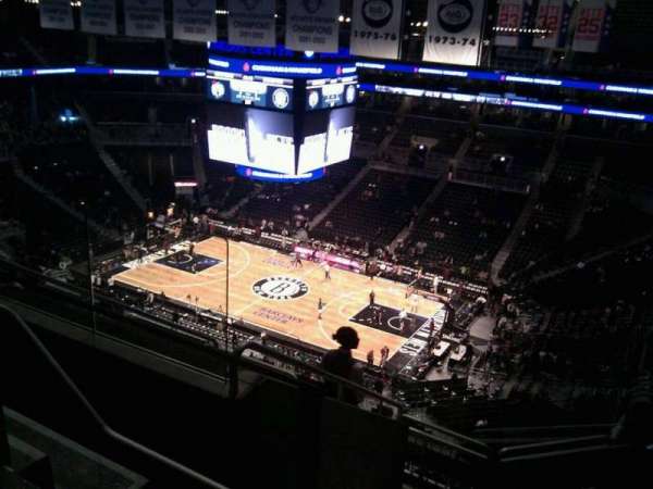 Barclays Center, section: 221, row: 9, seat: 11