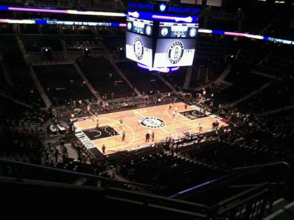 Barclays Center, section: 211, row: 3, seat: 5