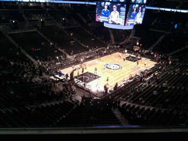 Barclays Center, section: 213, row: 4, seat: 8