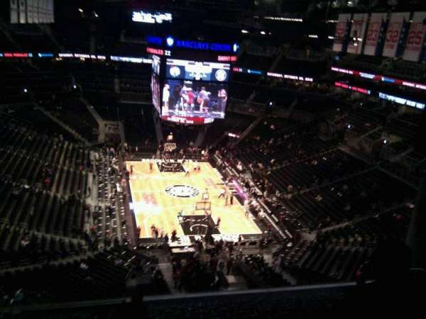 Barclays Center, section: 217, row: 13, seat: 19
