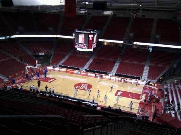 Liacouras Center, section: 201, row: r, seat: 11
