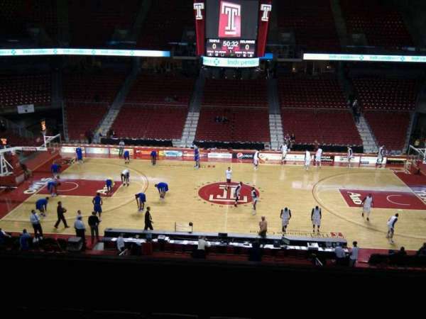 Liacouras Center, section: 203, row: e, seat: 7