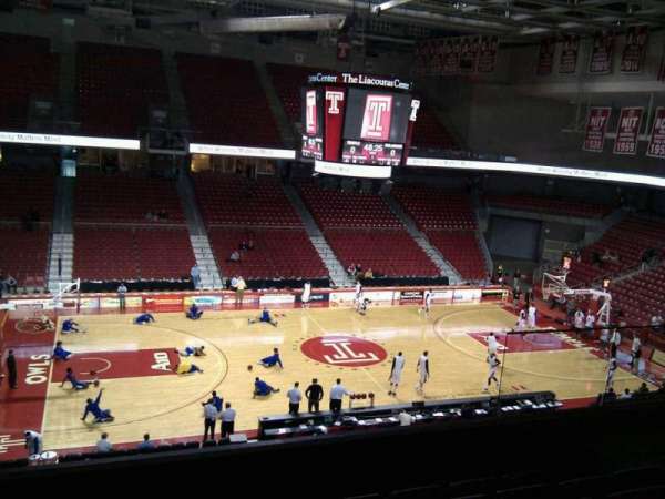 Liacouras Center, section: 204, row: f, seat: 14