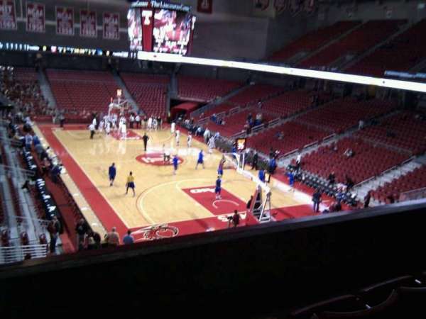 Liacouras Center, section: 209, row: c, seat: 11