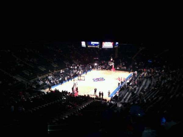 Madison Square Garden, section: 206, row: 5, seat: 3