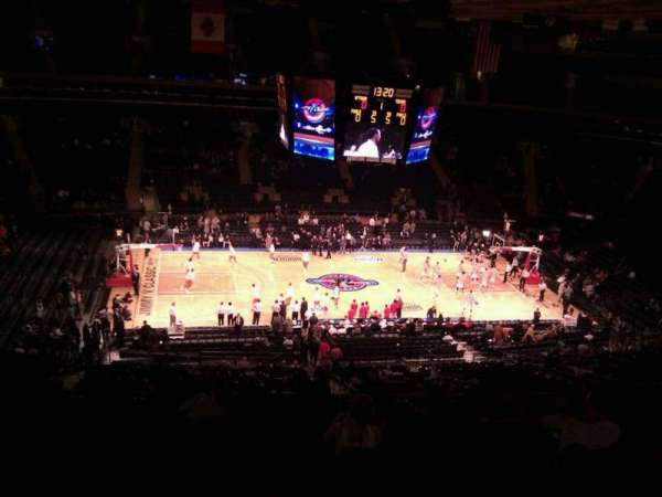 Madison Square Garden, section: 210, row: 12, seat: 11