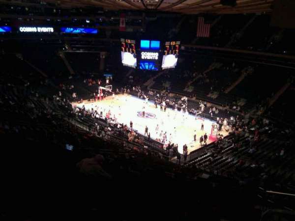 Madison Square Garden, section: 214, row: 14, seat: 23