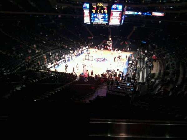 Madison Square Garden, section: 218, row: 2, seat: 22