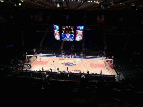 Madison Square Garden, section: 224, row: 17, seat: 22