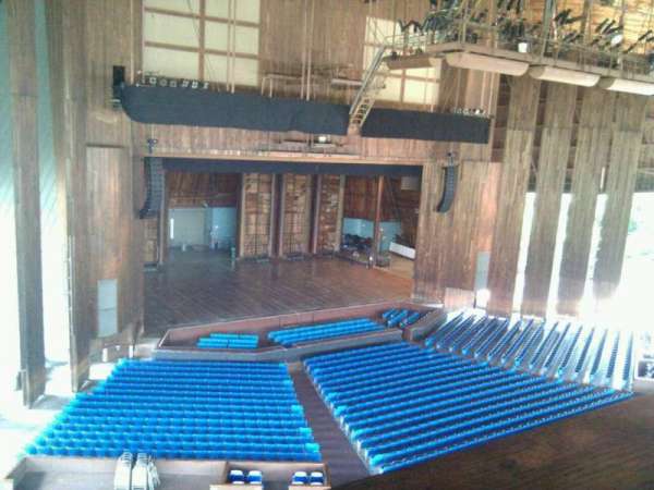 TD Pavilion at the Mann, section: balcony box 1, seat: 4