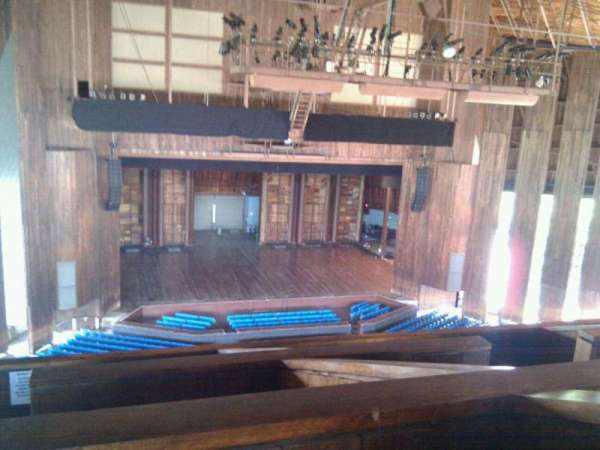 TD Pavilion at the Mann, section: Balcony Box 42, seat: 7