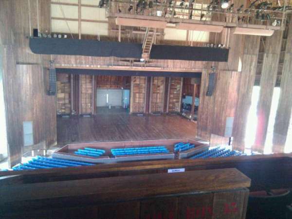 TD Pavilion at the Mann, section: balcony box 14, seat: 3