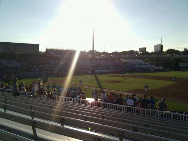 Frawley Stadium, section: a, row: 11, seat: 6