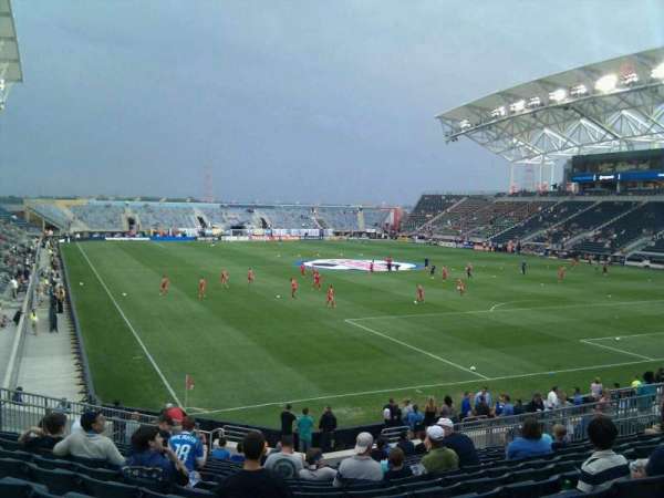 Subaru Park, section: 120, row: u, seat: 20