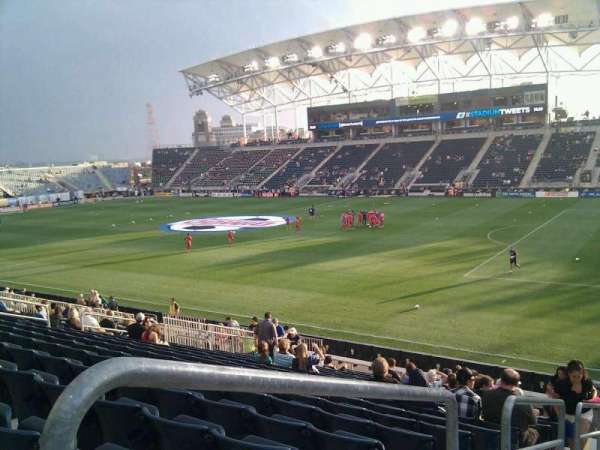 Subaru Park, section: 122, row: x, seat: 24