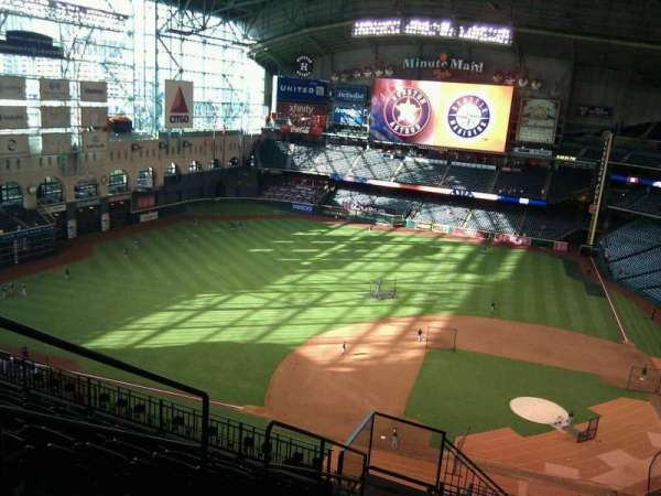 Daikin Park, section: 414, row: 9, seat: 3
