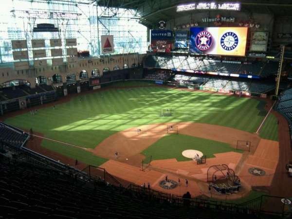 Daikin Park, section: 416, row: 15, seat: 19