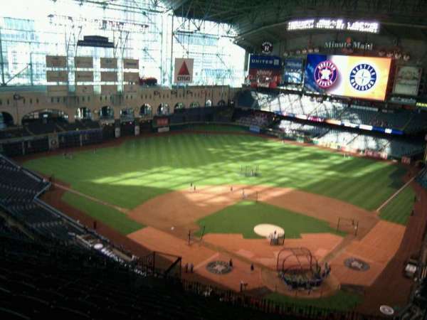 Daikin Park, section: 417, row: 14, seat: 12