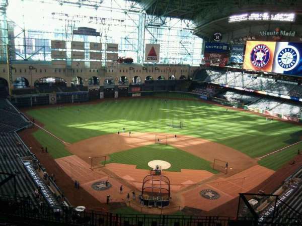 Daikin Park, section: 419, row: 8, seat: 12