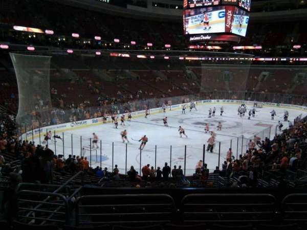 Xfinity Mobile Arena, section: 121, row: 25, seat: 9