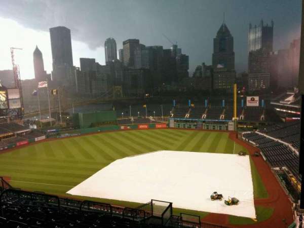 PNC Park, section: 322, row: W, seat: 1