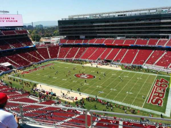 Levi's Stadium, section: 407, row: 3, seat: 15