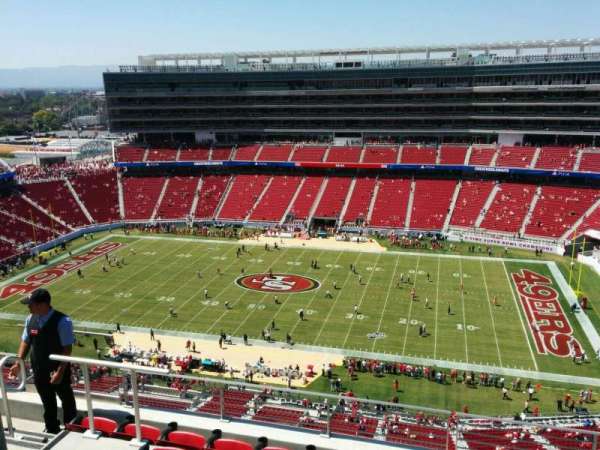 Levi's Stadium, section: 409, row: 6, seat: 19