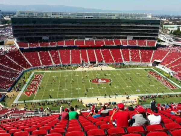 Levi's Stadium, section: 414, row: 26, seat: 20
