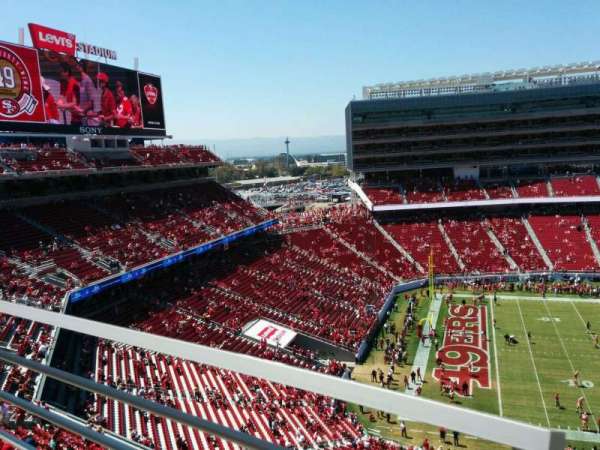 Levi's Stadium, section: 318, row: 1, seat: 16