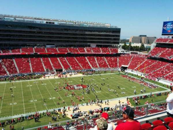 Levi's Stadium, section: 317, row: 5, seat: 12