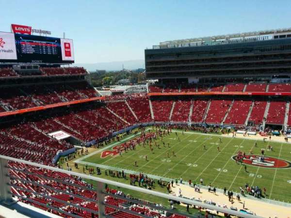 Levi's Stadium, section: 314, row: 2, seat: 8