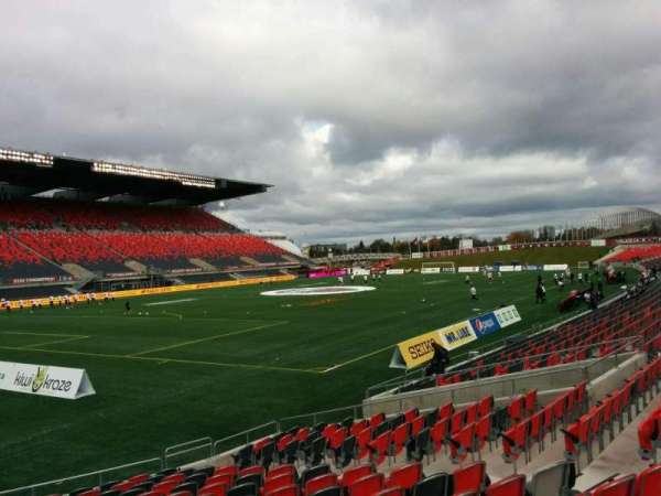 TD Place Stadium, section: Y, row: 16, seat: 10