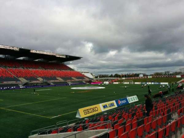 TD Place Stadium, section: X, row: 15, seat: 17