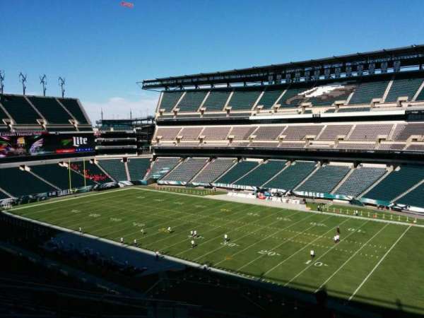 Lincoln Financial Field, section: c5, row: 18, seat: 16