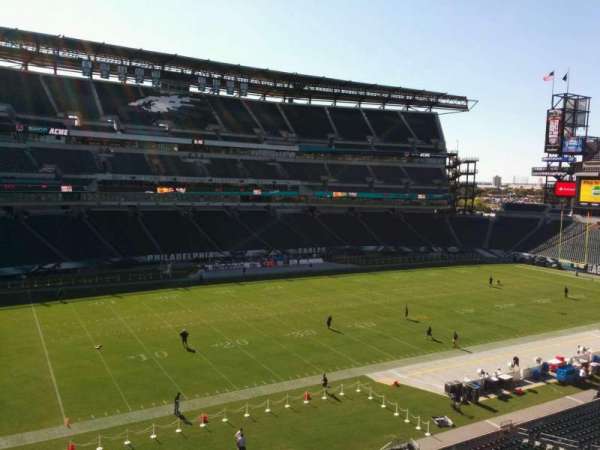 Lincoln Financial Field, section: c18, row: 6, seat: 18